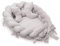 LUMALI Babynest - Nestchen Baby - Babynestchen Neugeborene - Tragbar Kuschelnest mit hypoallergener Füllung - Multifunktionaler Einsatz zu Hause und auf Reisen 75cm x 55cm