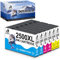 DOUBLE D 2500XL Farbe Patronen für Canon PGI-2500XL kompatobel mit Canon Maxify iB4050 iB4150 MB5150 MB5050 MB5155 MB5300 MB5350 MB5400 MB5450 MB5455 (6C)