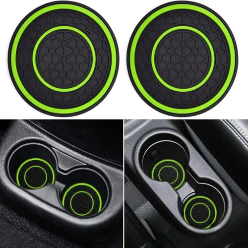 HJKJNBF 2 Pcs Caboteur de Tasse Voiture, pour Fiat Abarth 595 Abarth 500 Abarth 124 Car Coaster Gobelets Automobiles Porte-Gobelets Accessoires,B