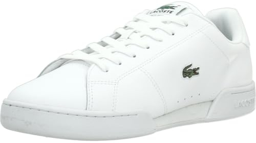 Lacoste Carnaby Cup 125 2 Sma Herren-Sneaker, Weiß/Weiß, 40 EU