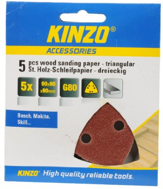 Kinzo 71712 – Foglio di carta triangolare, 71728