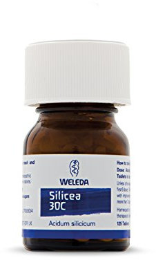 Weleda Silica 30C, Homeopathic Medicinal Product, Acidum Silicicum 30C, Vegetarian, 125 Tabs