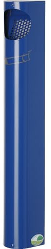 VAR | Wandascher | Stahl | 3,5 l | HxBxT 550 x 110 x 74 mm | enzianblau