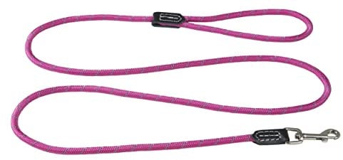 Reflektierende Hundeleine für mittelgroße Hunde, 1,3 cm breit, 1,8 m lang, Pink