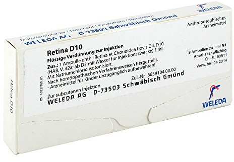 Retina ET Chorioidea D 10 Ampullen