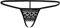 Sohimary 408 Damen Mini Offen Spitze String Tanga 32 34 36 38 XS S M Schwarz