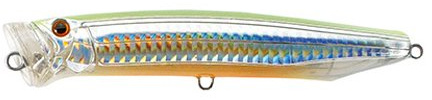 TackleHouse Popper Contact Feed Diving Wobbler, 5.3 inches (135 mm), 1.5 oz (42 g), Chartback Orange Berry Slit HG #02 CFDW135 Lure