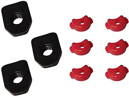 Cleat nut set, RC9, set for one shoe