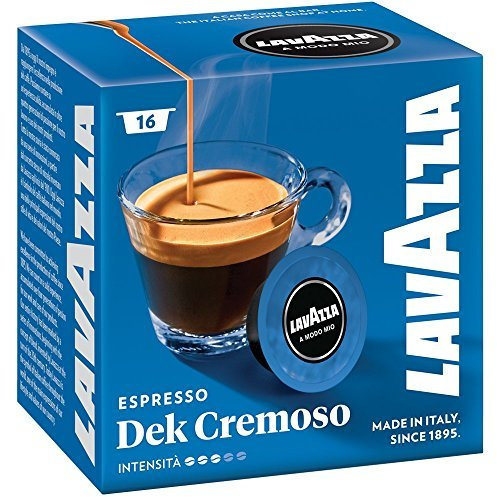 Lavazza A Modo Mio Dek Creamy Decaf Coffee Pods Capsules (16 Pods) by LAVAZZA A MODO MIO