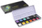 Finetec F1200 12 deckende Perlglanzfarben (Ø 30mm) im Metallkasten