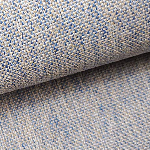 novely® LARISO - Gewebter Polsterstoff - Melierter Möbelstoff - Flachgewebe - Meterware 1lfm 73 Hellblau Beige