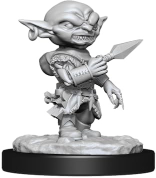 Dungeons & Dragons Pathfinder Battles Deep Cuts Unpainted Miniatures - Goblin Rogue Male (6 Units)