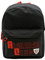 Athletic Club Offizieller Club-Rucksack für Jugendliche ,Rucksack,Unisex,Schwarz Rot,3D-Stil