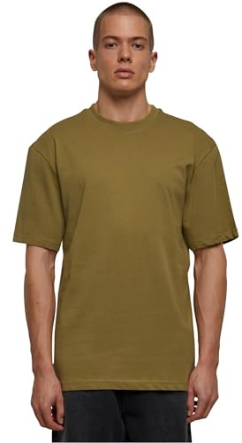 Urban Classics Herren Tall Tee – Oversize T Shirt mit extra langem Schnitt und lockerer Passform für Streetwear Looks Freizeit Outfits und Alltag,Tiniolive,6XL
