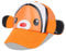 LANGZHEN Kleinkind Nette Tier Baseball Cap Einstellbare Kinder Outdoor Sonnenhüte Baby Mesh Back Cap für Jungen und Mädchen (M-Clownfish)