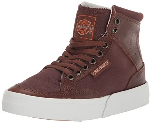 HARLEY-DAVIDSON FOOTWEAR Stivali da moto Rosemont unisex per adulti, Marrone, 12.5 Women/10.5 Men