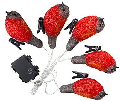 OSALADI Dekorative Lichterkette Für Außenbereich Vogelstatue Innenbeleuchtung Zur Dekoration Papagei-Lichterketten Batteriebetriebene Lichterkette -Lichterkette Led-Lampe