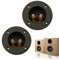 2PCS Round 2-Way Speaker Box Terminal Binding Post Screw Cup Connector Subwoofer Plugs for DIY Home Car Stereo HiFi
