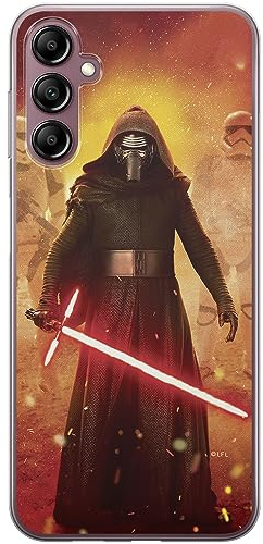 ERT GROUP Handyhülle für Samsung A14 4G/5G Original und offiziell Lizenziertes Star Wars Muster Kylo Ren 001 optimal an die Form des Handy angepasst, hülle aus TPU