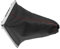 Unifizz 1 funda de piel sintética para palanca de cambios de coche, línea roja para Ford Focus C-Max 2003 2004 2005 2006 2007 2008 2009 2010 1.8L
