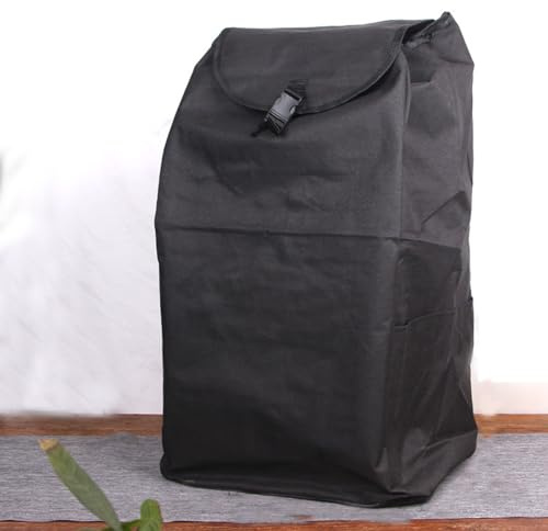 80L Einkaufstasche Shopping Trolley Ersatztasche,Trolley Oxford Tuch Ersatztasche wasserdichte Tasche - Trolley-Ersatztasche mit großem Fassungsvermögen,Einkaufswagen Bag Ersatz for (Color:schwarz)