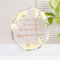Placa acrílica, regalos personalizados para compañeros de oficina, pequeños regalos inspiradores para mujeres y niñas, decoración grabada de agradecimiento para mujeres, mejor amiga, mejor amiga
