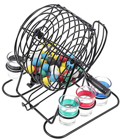 TOYANDONA 1satz Bingo Maschine Für Erwachsene Trinkspiel Mit Glücksball Für Partys Karaoke Und Gesellige Abende Hochwertige Spielzeugmaschine Für Unvergessliche Momente