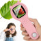 Microscopio per bambini, Vankarr microscopio portatile 500X con schermo IPS 2,0, giocattolo educativo per microcosmo, appassionati di scienza, compleanno, Natale, Rosa