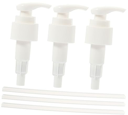 Alipis 3St Pumpenkopf für Seifenspender Sirup Wasserflasche Pumpenglas Foam soap Dispenser seifenspender pumpkopf seifenspender automatisch Pumpenkopf für Duschgel seifenspender pumpe pp