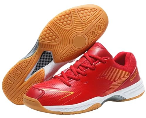 Badmintonschuhe,Atmungsaktiv Badminton Schuhe,Tischtennis Schuhe Herren,Badmintonschuhe für Damen und Herren,Hallentrainingsschuhe für Männer und Frauen,für Tennis,Volleyball