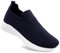 Dr Keller Womens Slip On Breathable Mesh Ladies Lightweight Casual Flat Walking Active Sneaker Pumps Fashion Trainers (Navy, UK Footwear Size System, Adult, Women, Numeric, Medium, 5)