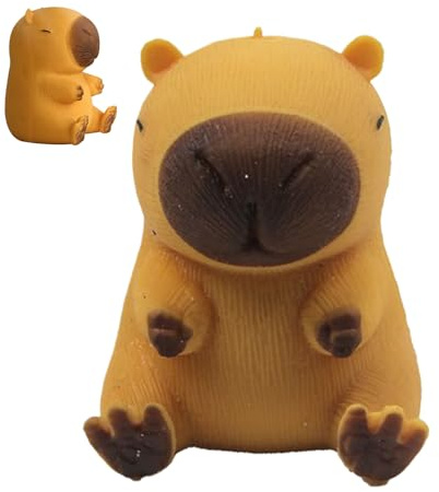Drück Fidget Spielzeug | Langsam Zurückformendes Knetspielzeug,Kneten Drücken Capybara Geschenkidee Für Alle Altersgruppen Kollegen Mitarbeiter Teammitglieder