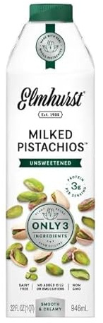 Elmhurst Pistachio Unsweetened, 1x veganer Pistaziendrink