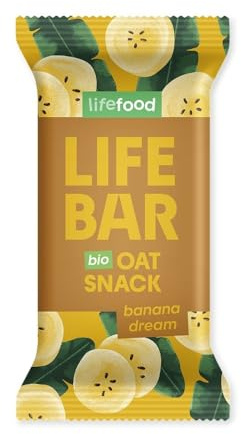 Lifefood Lifebar Oat Snack, banana dream, 40g