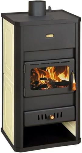 Prity S3 W13 Holzkesselofen, 13 kW, Wassermantel, Zentralheizung, CE-zertifiziert, großer Holzbrenner der S-Serie