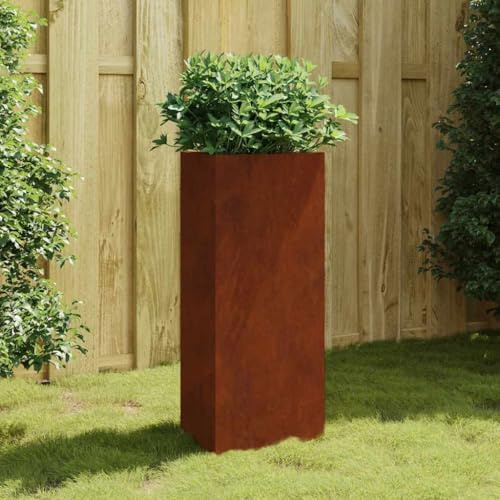 Cervaline Jardinière 40x34,5x75 cm Acier corten,Maison & Jardin,Pelouses & Jardins,Jardinage,Pots & Cache-Pots,4.45 kg-824546