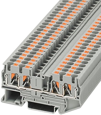 Phoenix Contact PT 4-QUATTRO Reihenklemme Einfach Grau, 0.2 ? 6mm², 800 V / 32A, Packung a 5 Stück