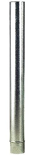 WOLFPACK LINEA PROFESIONAL - Tubo Estufa Acero Galvanizado Ø 130 mm, Ideal Estufas de Leña, Chimenea, Alta resistencia, Conducto Humos