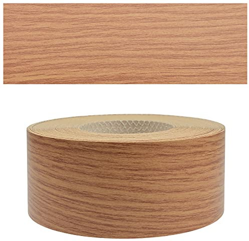 Mprofi MT® - Chant Melamine | 45mm X 10m | Bande de Chant Chêne Naturel | Epaisseur 0,50mm | Facile à Appliquer | Pour Étagères, Meubles & Panneaux | Chant Thermocollant Durable
