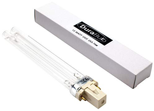 DuraBulb Replacement 13W G23 UV (Ultra Violet) Bulb Lamp for Pond UVC Filters & Clarifiers