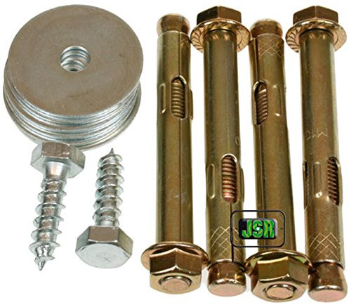 GunTuff Gunsafe Fixing Pack Cabinet Gun Safe For Brattonsound Coach Wall Bolts Anchor