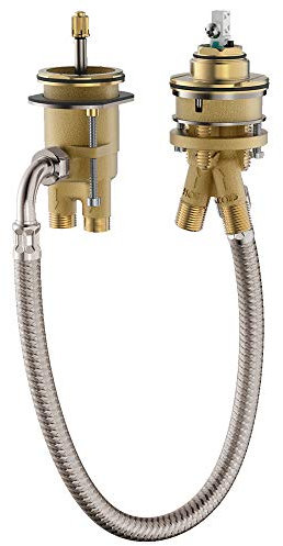 hansgrohe Grundkörper, 2-Loch Wannenrandarmatur Einhebelmischer, Zubehör, Mehrfarbig