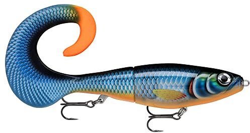 Rapala - X-Rap Otus Angelköder - Kunstköder mit ABS-Körper und weichem PVC-Fischschwanz - Süßwasser Spinnköder - Lauftiefe 0.5-1m - Fischköder 17cm, 40g - Hergestellt in Estland - Artistic Burbot