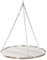 Grillrost 57 cm mit Kette Edelstahl für Schwenkgrill 3 Bein Grill Rost 14 mm Stababstand BBQ