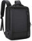 unycos - Mochila 20L para Portátiles y Netbooks de hasta 15,6 Pulgadas, Impermeable, Puerto de Carga USB, Mochila de Hombre y Mujer Ergonómica para Trabajo, Viajes, Colegio y Uso Diario (Negro)