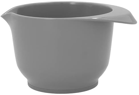 Birkmann, Colour Bowls Rühr- und Servierschüssel, Grau, 0,5 Liter, Melamin, kratzfest, standfest, nachhaltig, 708686