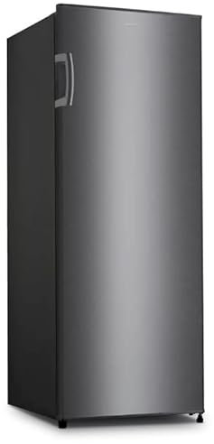 INFINITON | CV-A142I - Congelador Vertical | Inoxidable | 172 litros | Alto 144cm | Tecnologia Defrost | Cíclico, Clase A+/F