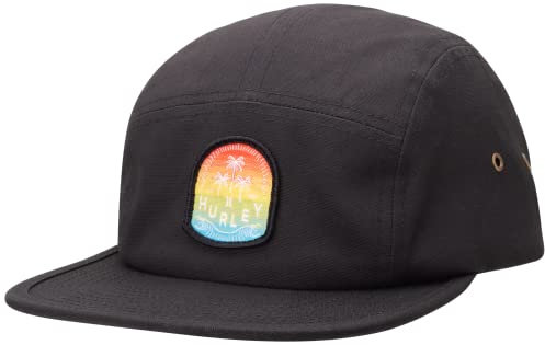 Hurley Herren M Tri Palm Hat Beanie, Black, Einheitsgröße