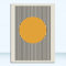 ZONJEE Bauhaus-Ausstellung, einzigartiges geometrisches Poster, minimalistischer Leinwanddruck, abstrakte Malerei, Wandbild for Wohnzimmer, Heimdekoration (Color : A, Size : 60x90cm No Frame)