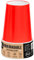 Acan Pack de 30 Vasos de Color Rojo Metalizado, con Capacidad de 270 CC Reutilizable y reciclable, Colores navideños